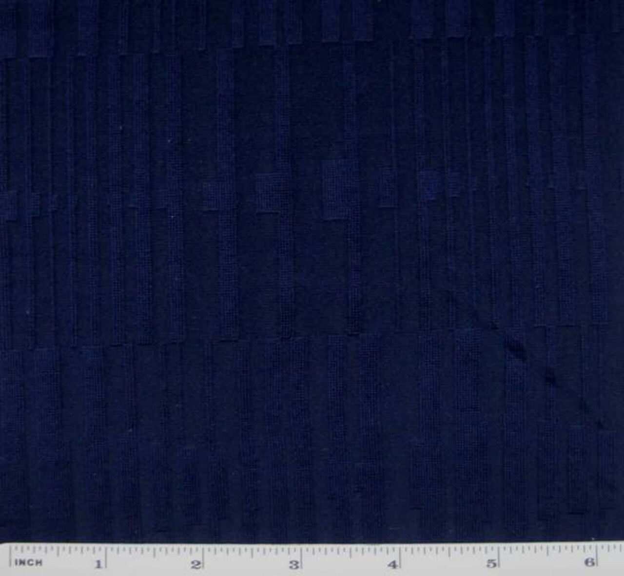 1 Yard Navy Blue Alex Stripe Knit Fabric for Fitted Shirts T Shirts and Apparel Projects 52/54" Width